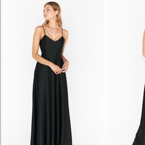 Show Me Your Mumu Black Bridesmaid Dress, size XS